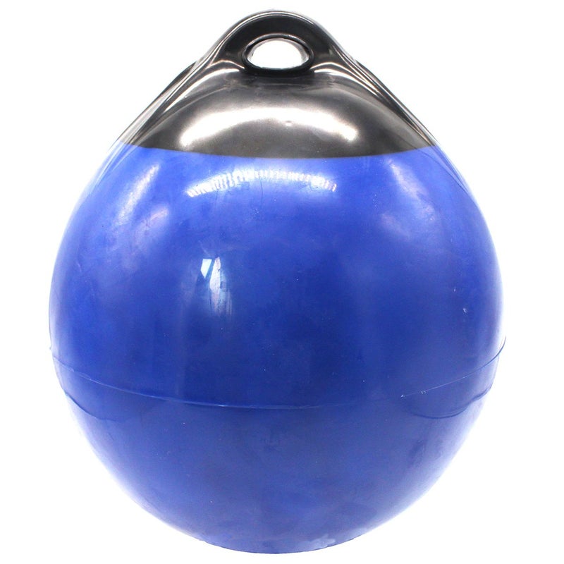 X-Haibei 1 Boat Fender Ball Round Anchor Buoy, Dock Bumper Ball Inflatable Vinyl Shield Protection Marine Mooring Buoy for Sea & Lake Dock, Floats,Yacht, Ship, Fishing Boat - Image 1